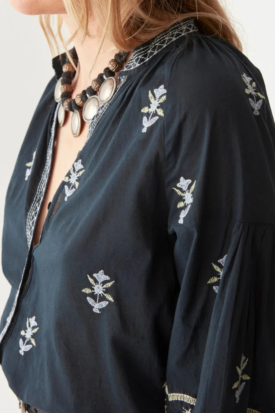 Chandra Blouse Midnight Wash - Image 4