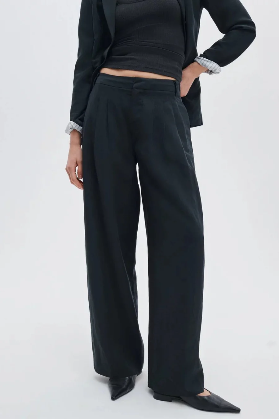 Chappell Tailored Pants Black - Image 3