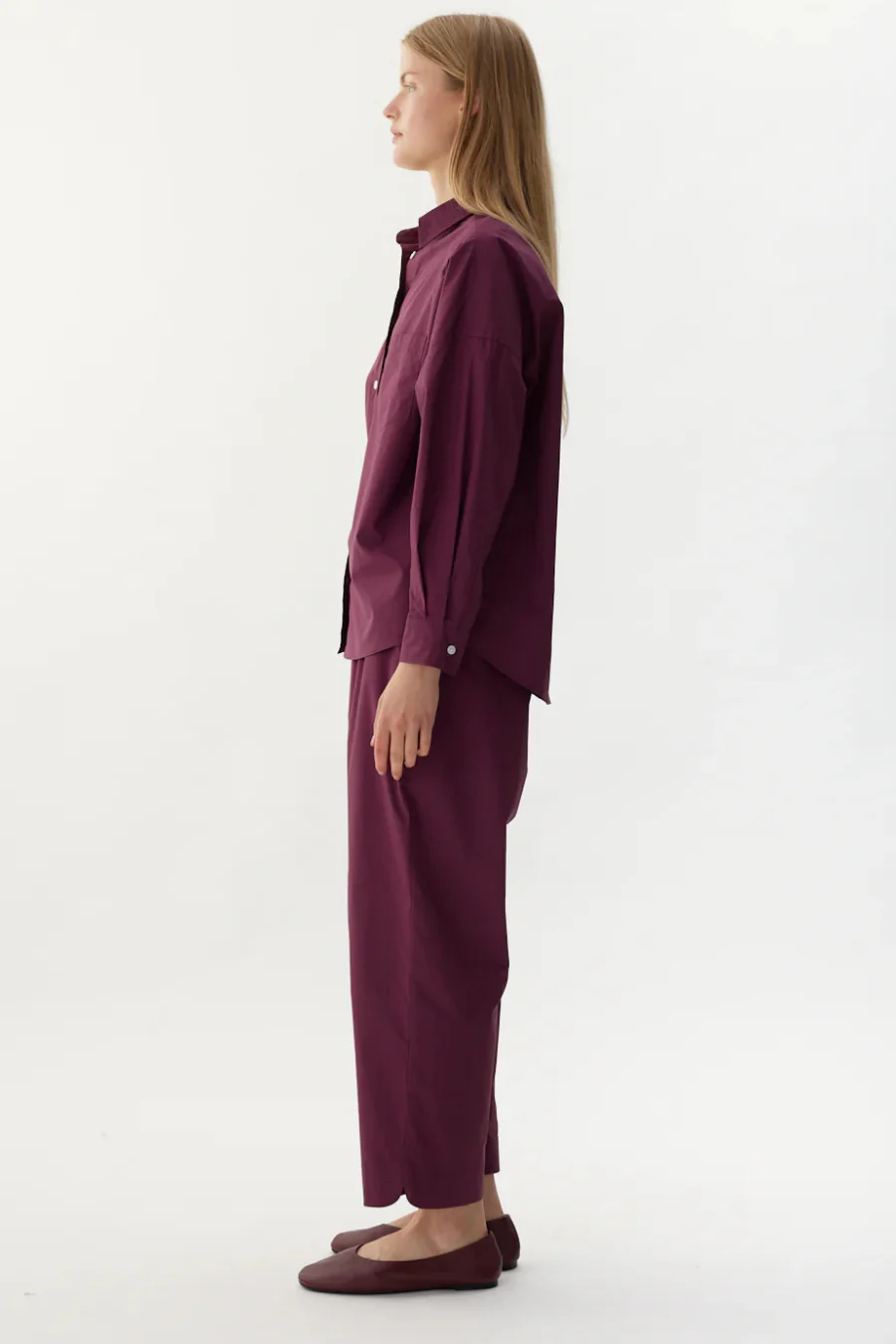 Chiara Classic Shirt Cherry - Image 3