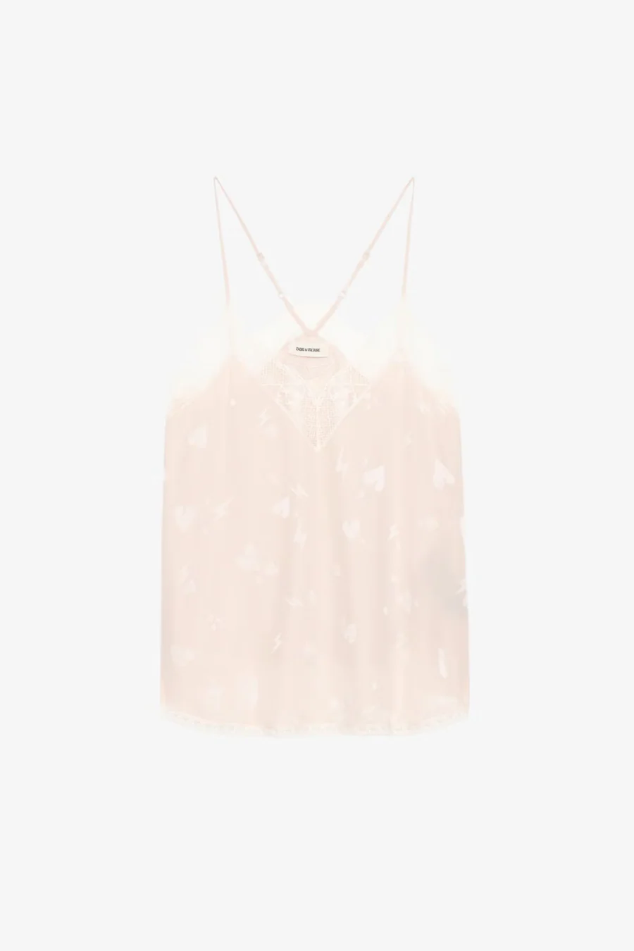Christy Flash Heart Camisole Pearly - Image 5