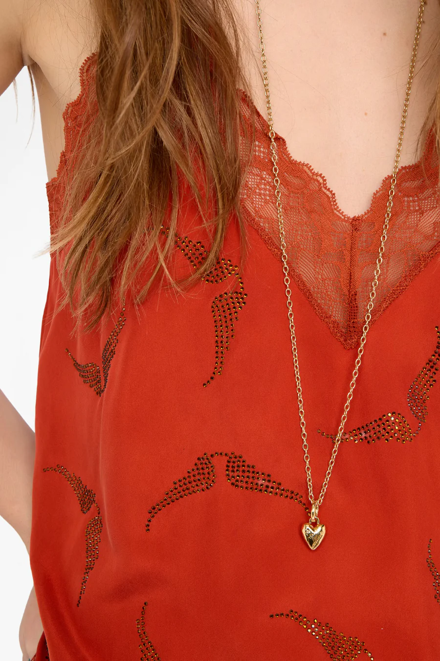 Christy Silk Camisole Spice - Image 4