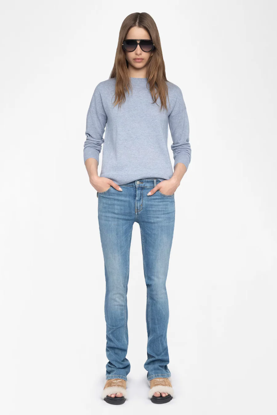 Cici Patch Jumper Cloud