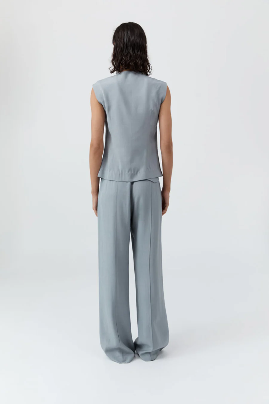 Classic Pintuck Pants Mist - Image 2