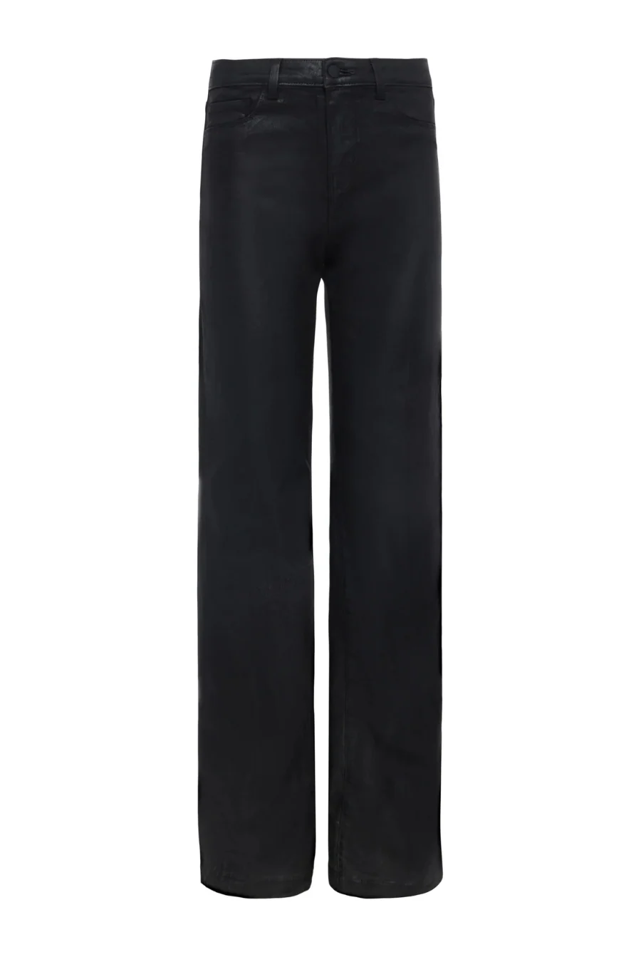 Clayton Coated Wide Leg Jean Noir - Image 4
