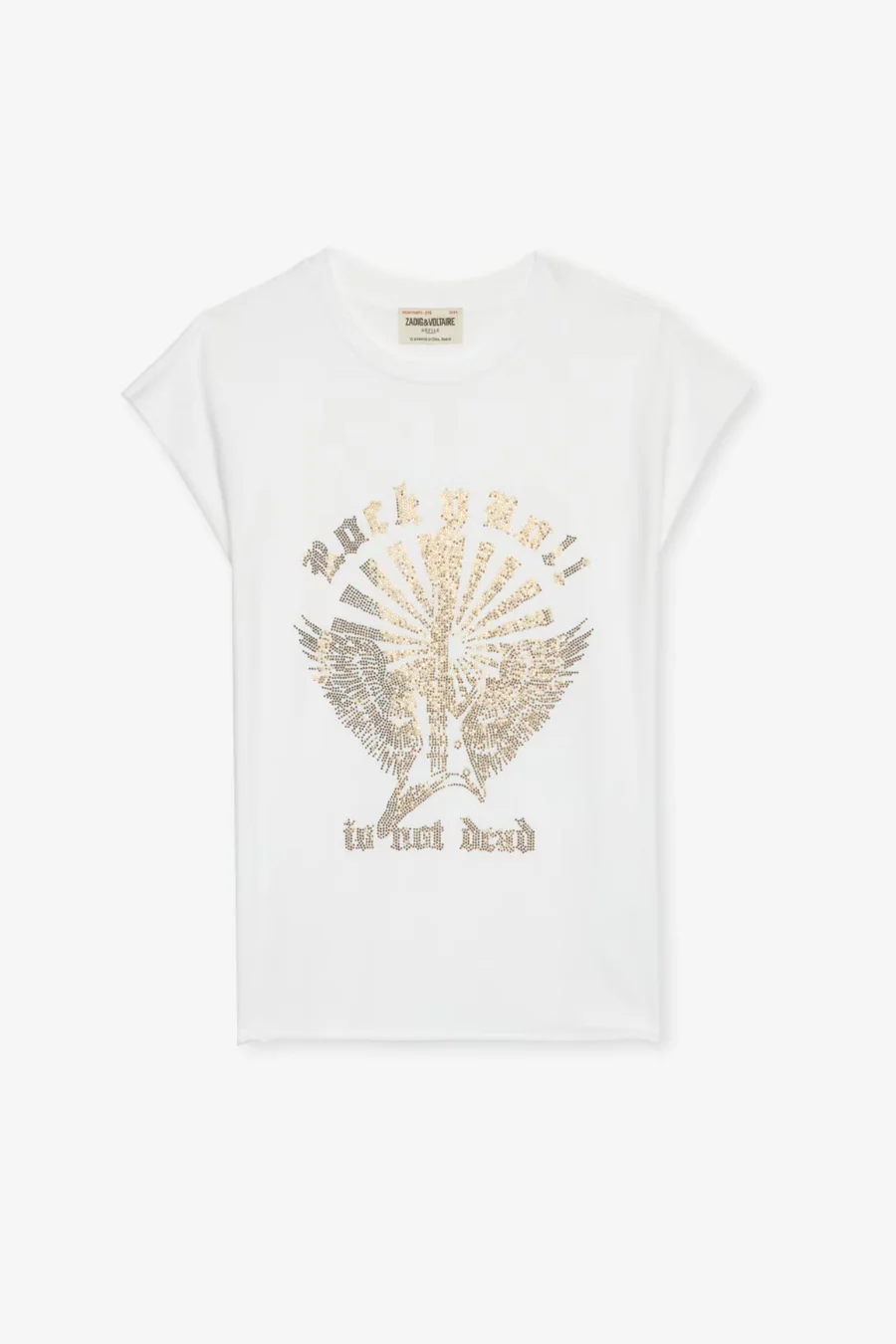 Cloe Guitar Tank Top White - Image 4