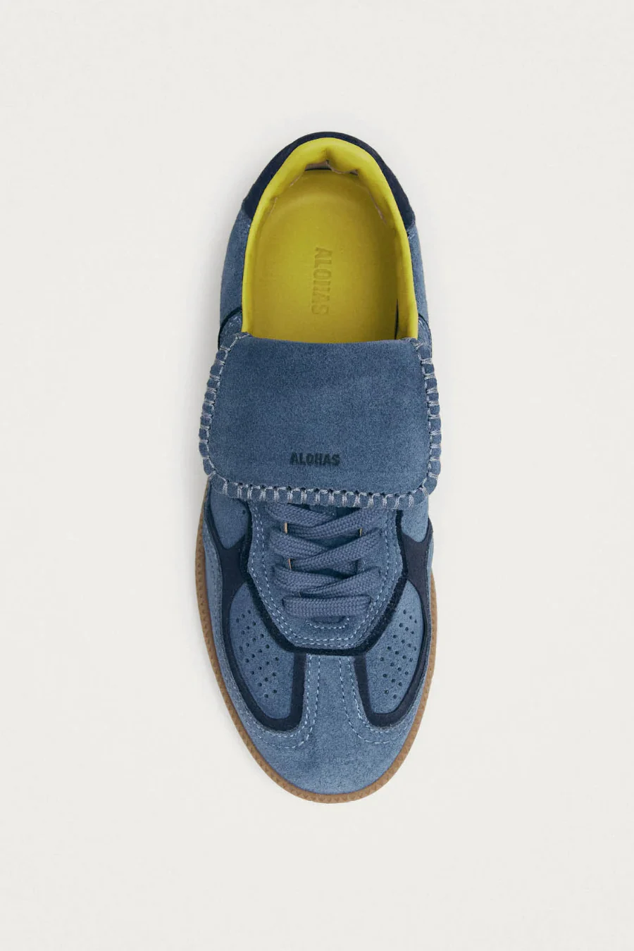 Club Suede Blue Leather Sneakers - Image 3