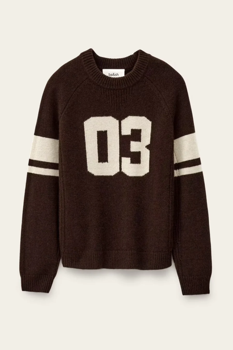 Cobe Cashmere Jumper Chocolate - Image 3