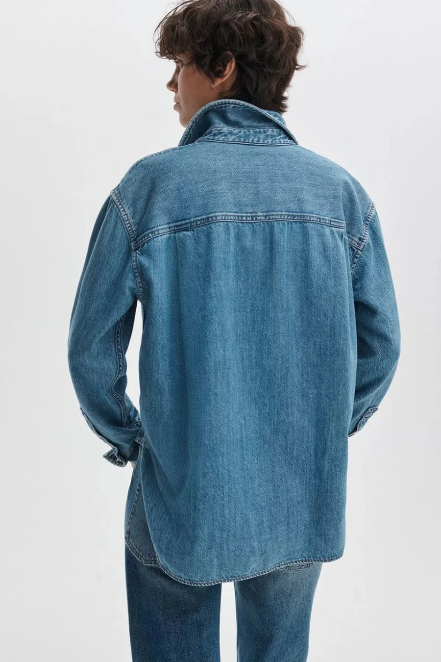 Connie Denim Shirt Everglade - Image 2