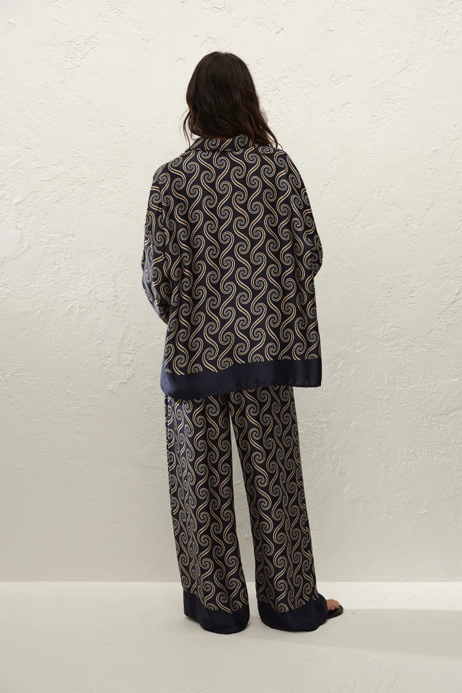 Cora Shirt Juanita Swirl Indigo - Image 2