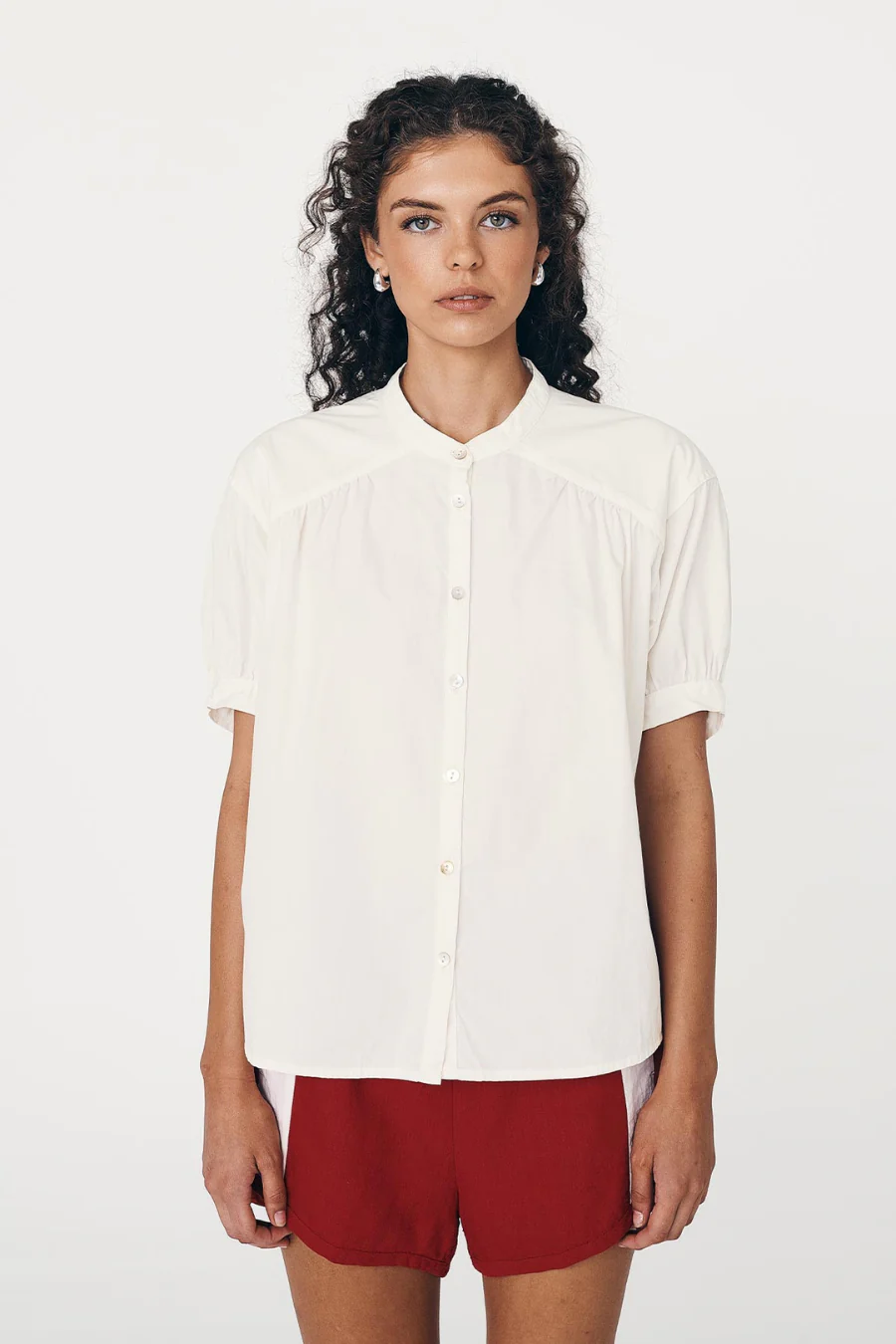 Cora Spring Blouse Vanilla
