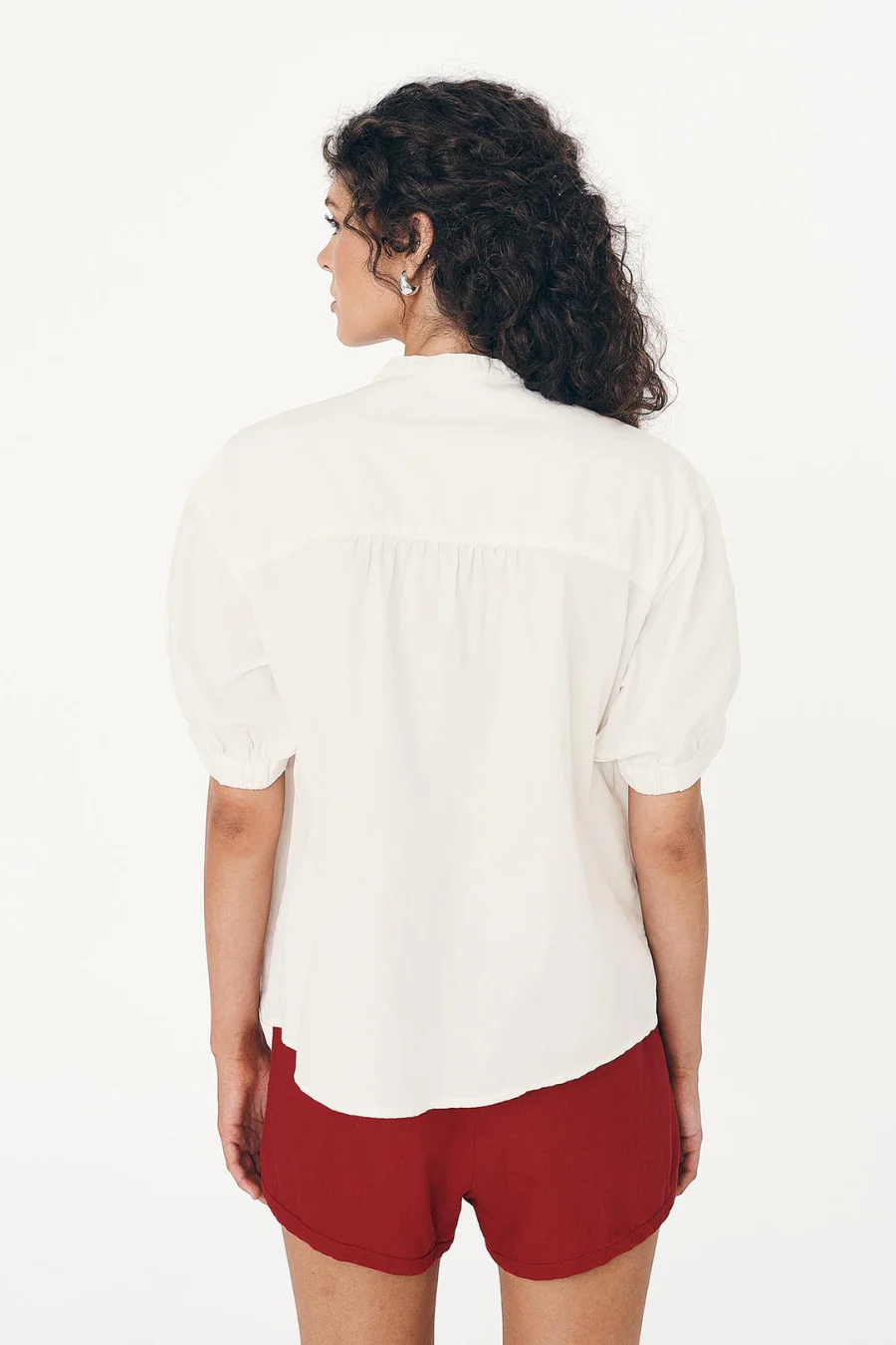 Cora Spring Blouse Vanilla - Image 2