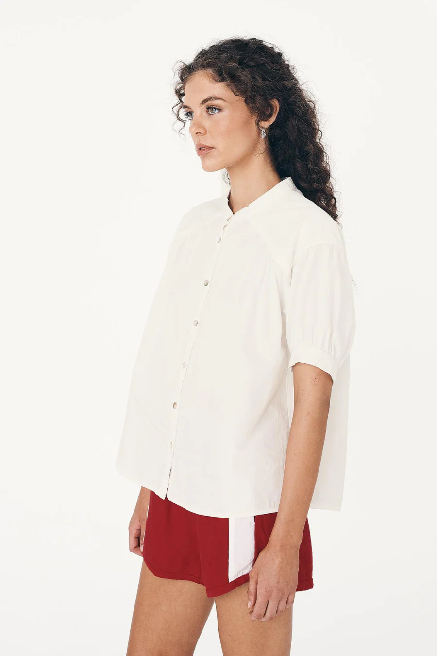 Cora Spring Blouse Vanilla - Image 3