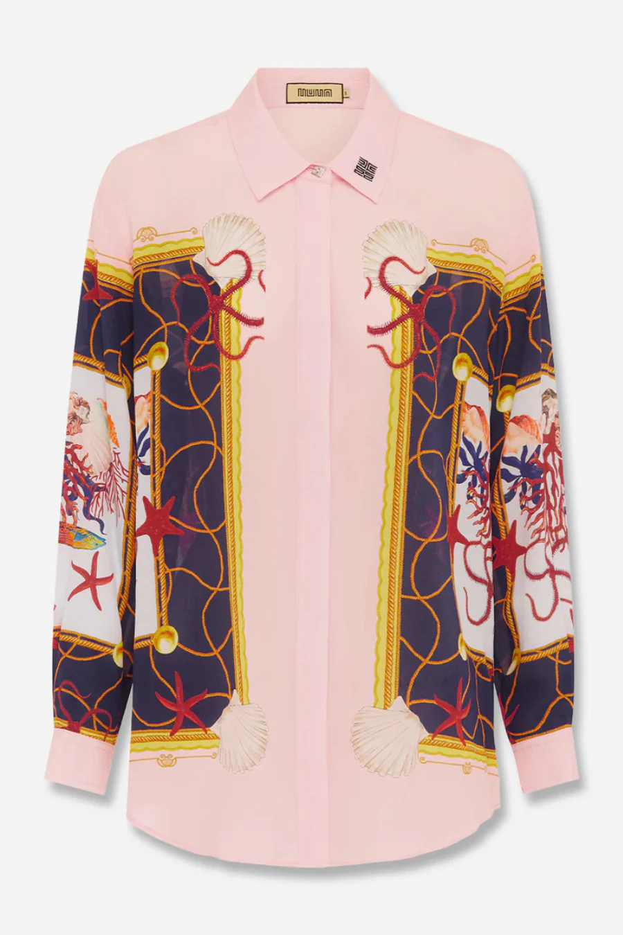 Coral Netting Long Sleeve Shirt - Image 4