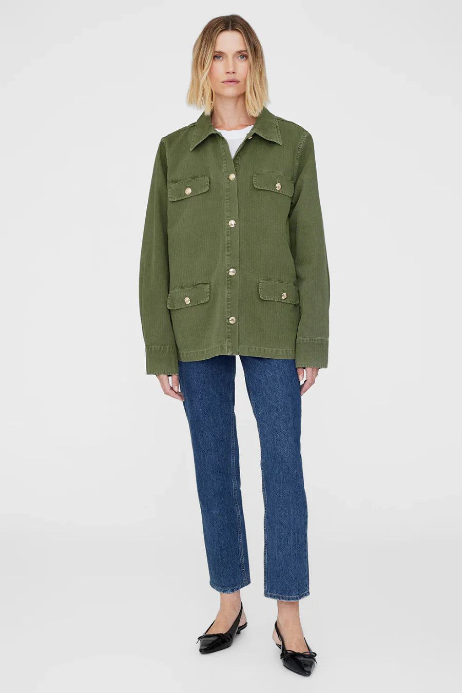 Corey Jacket Army Green - Image 3