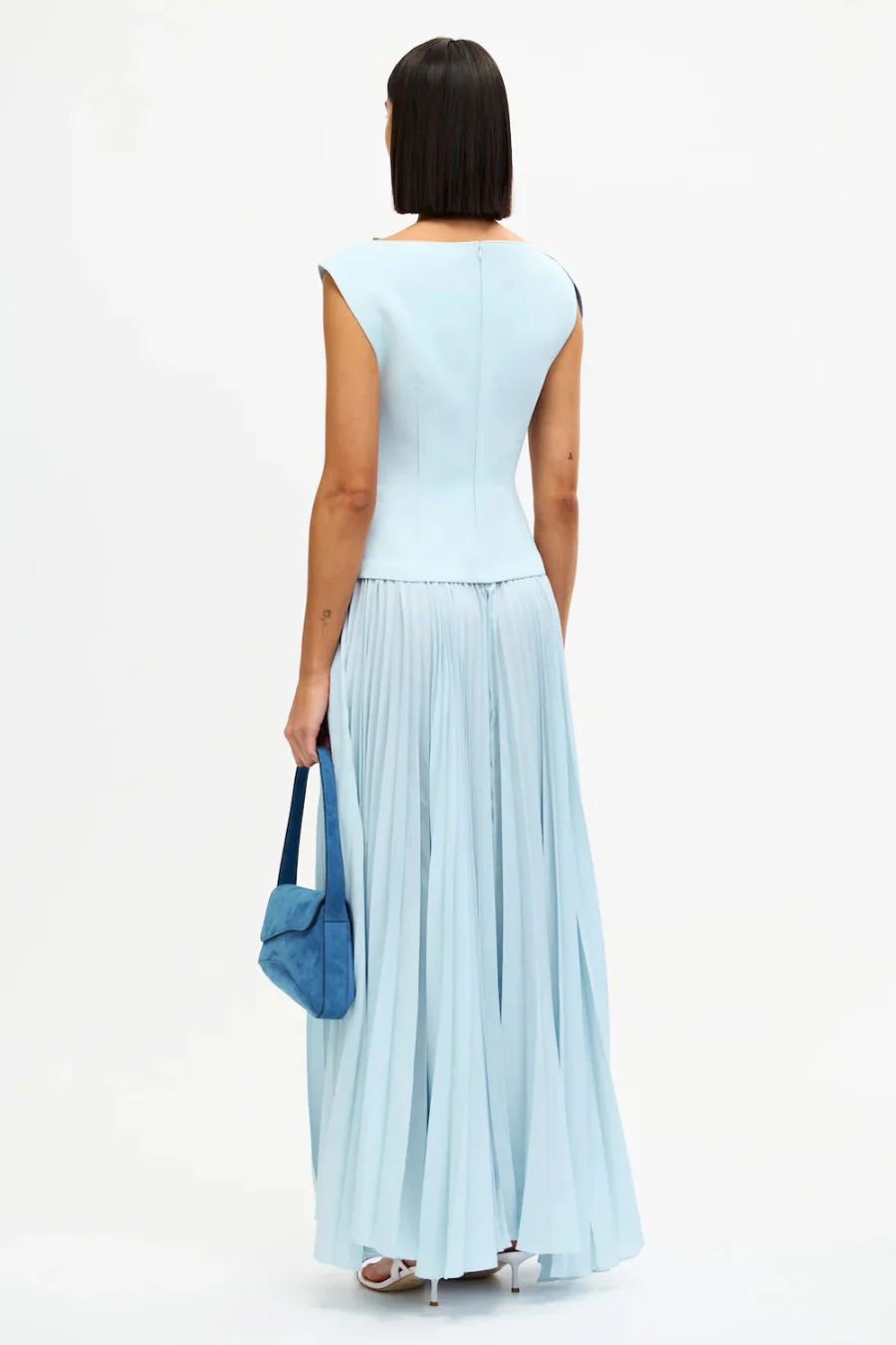 Cornmore Midi Dress Powder Blue - Image 2