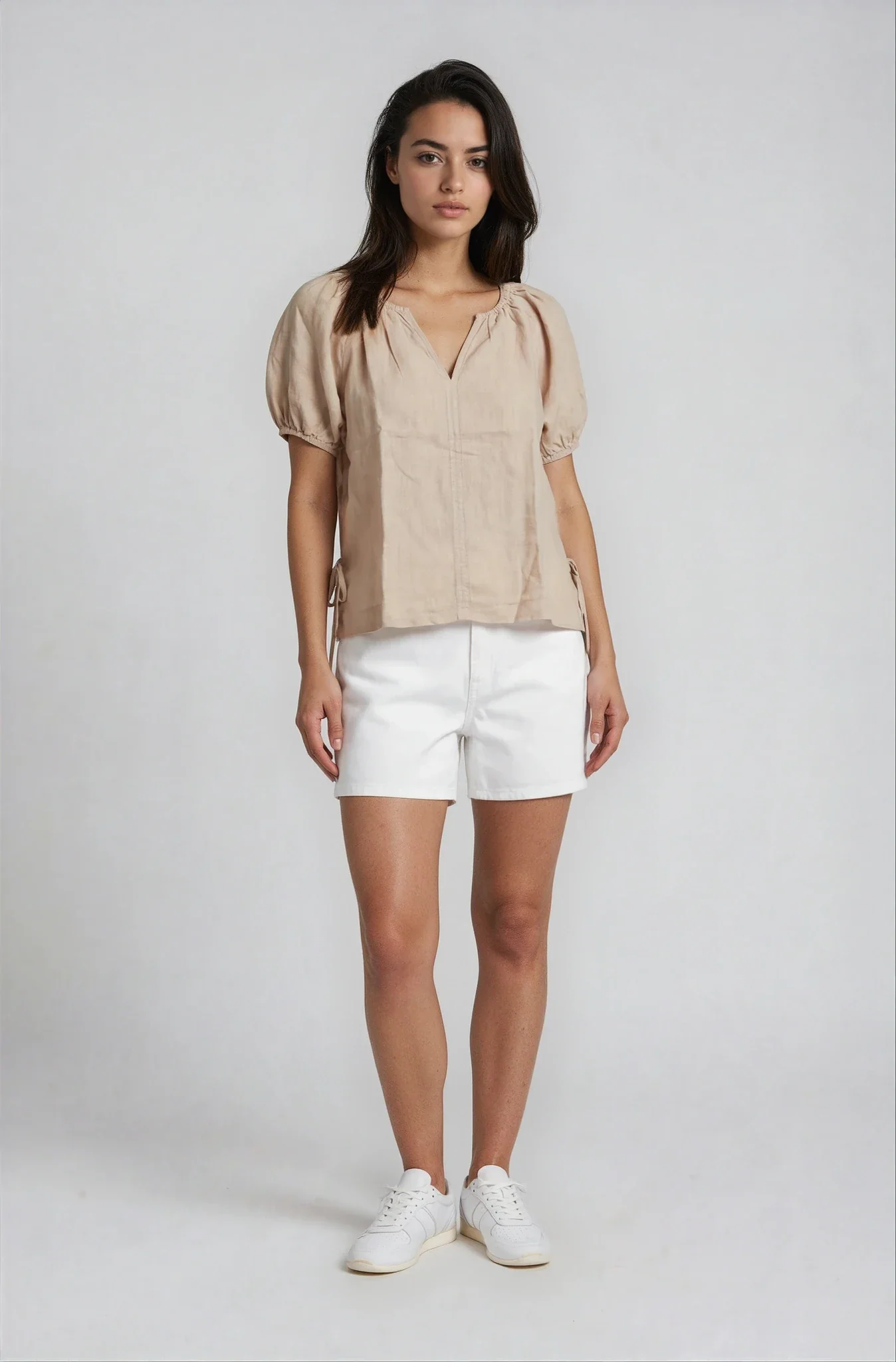 Cosette Linen Top Sand Castle - Image 2