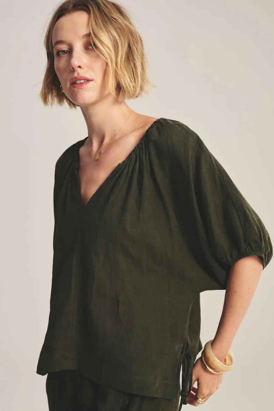 Cosette Linen Top Tootsie - Image 3