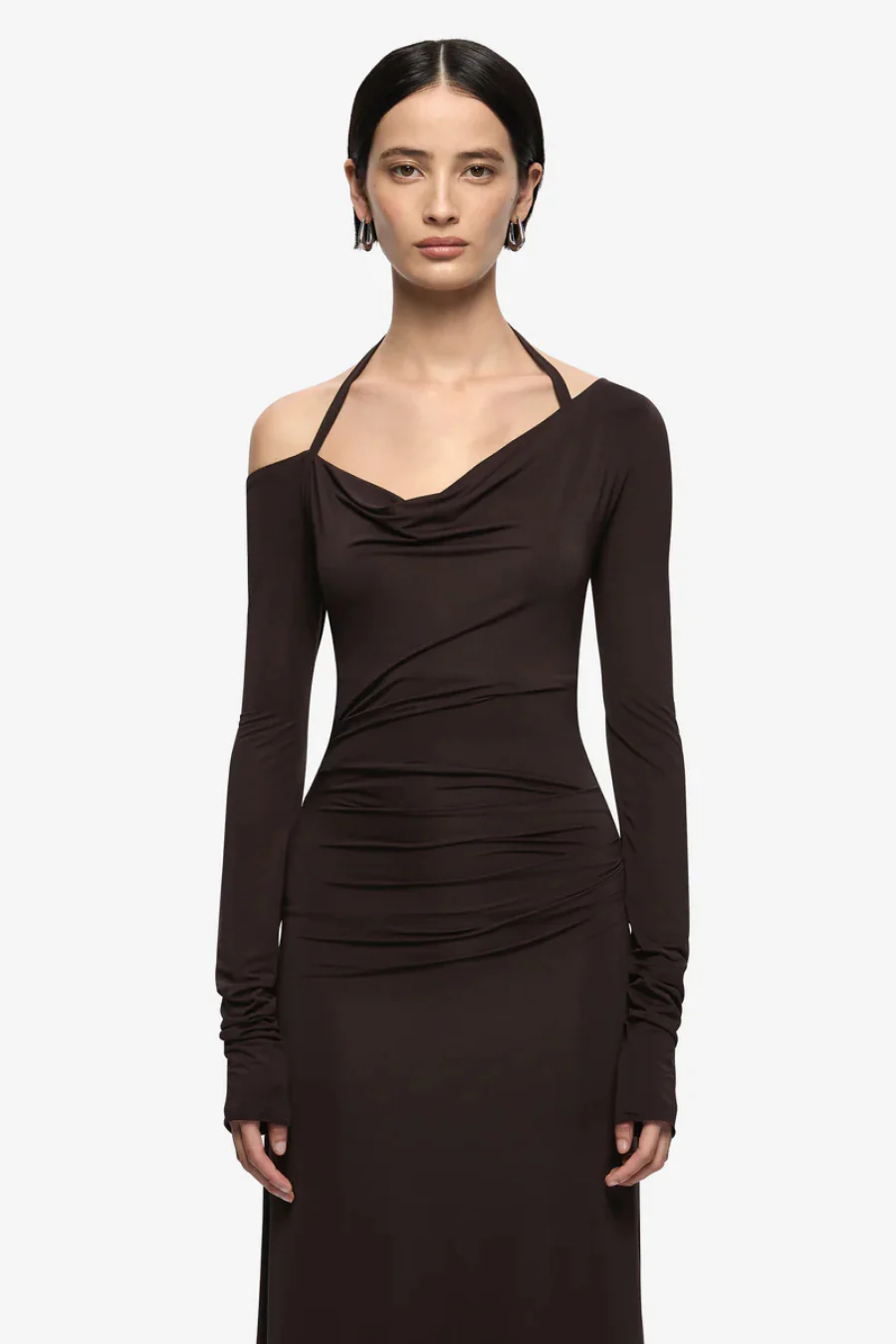 Court Long Sleeve Maxi Dress - Image 3