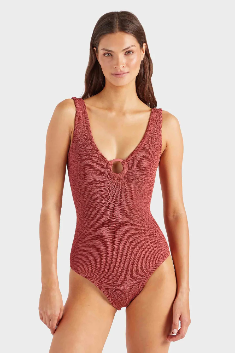 Coverage Celine Swim Metallic Rosewood