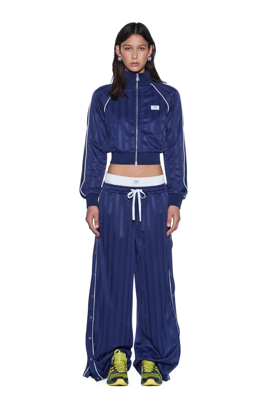 Cropped Traktop Navy