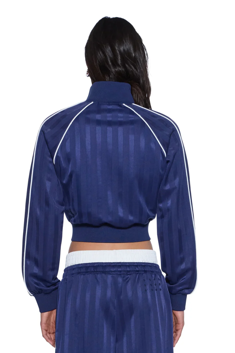 Cropped Traktop Navy - Image 2