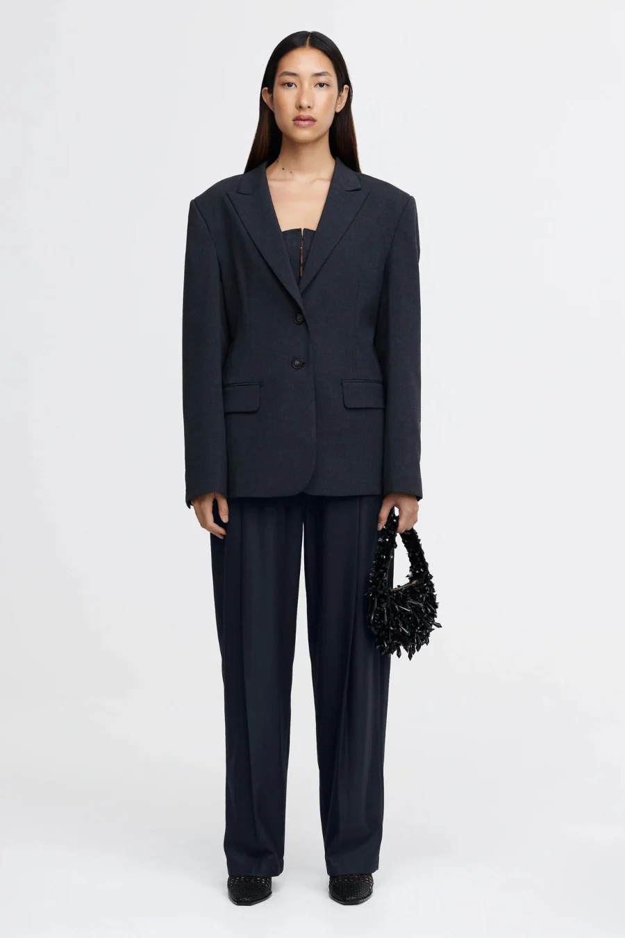 Croxby Jacket Charcoal