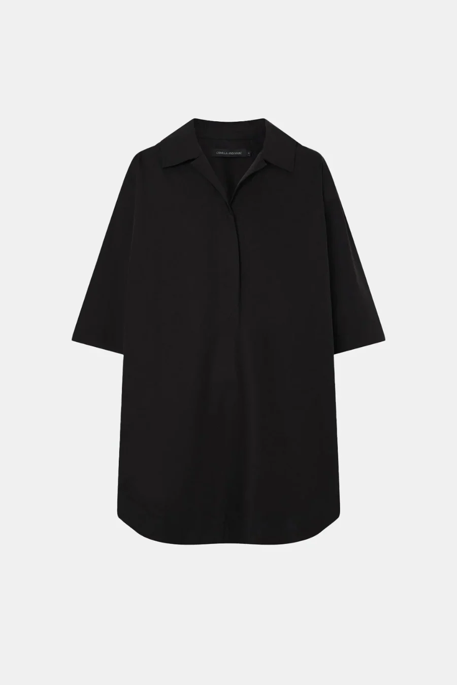 Cumulus Shirt Dress Black - Image 3