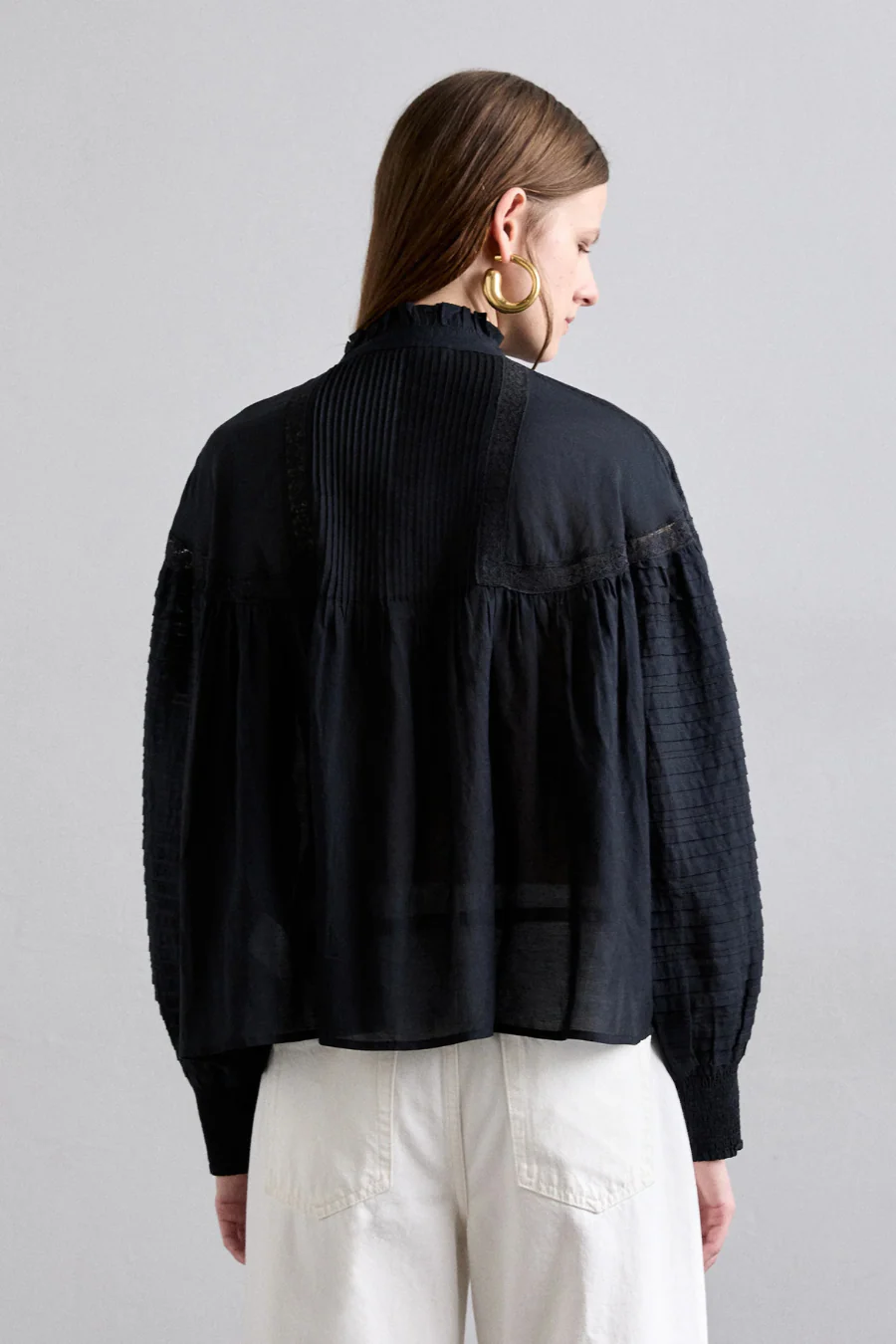 Dahlia Blouse Black - Image 2