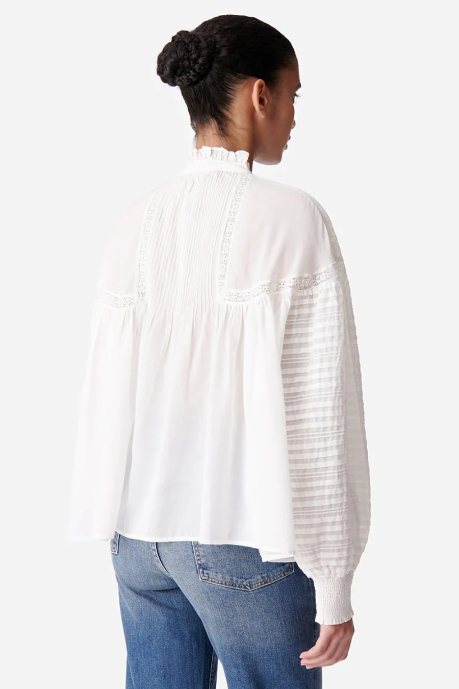 Dahlia Blouse Blanc - Image 6