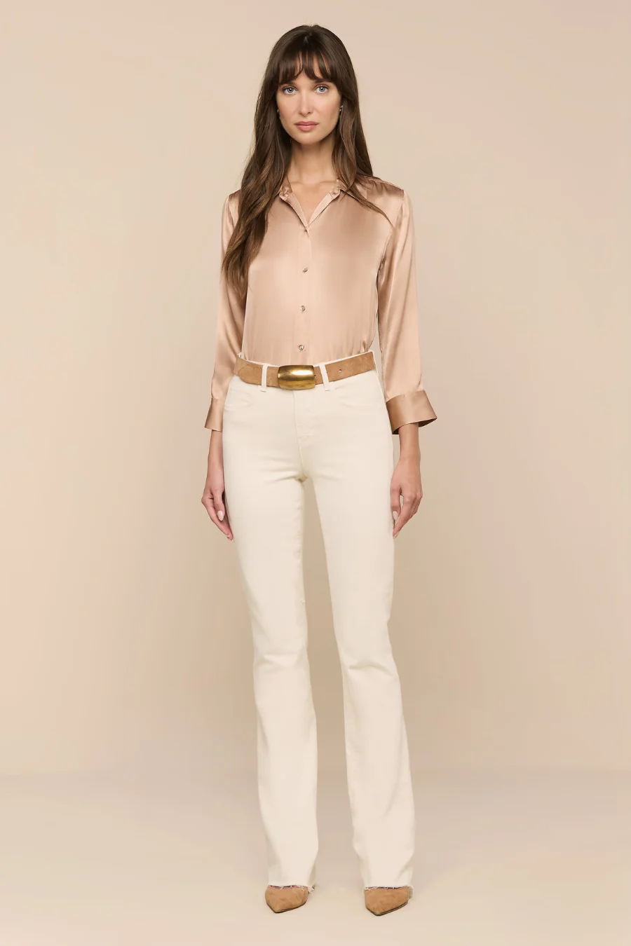 Dani Blouse Soft Nude - Image 4