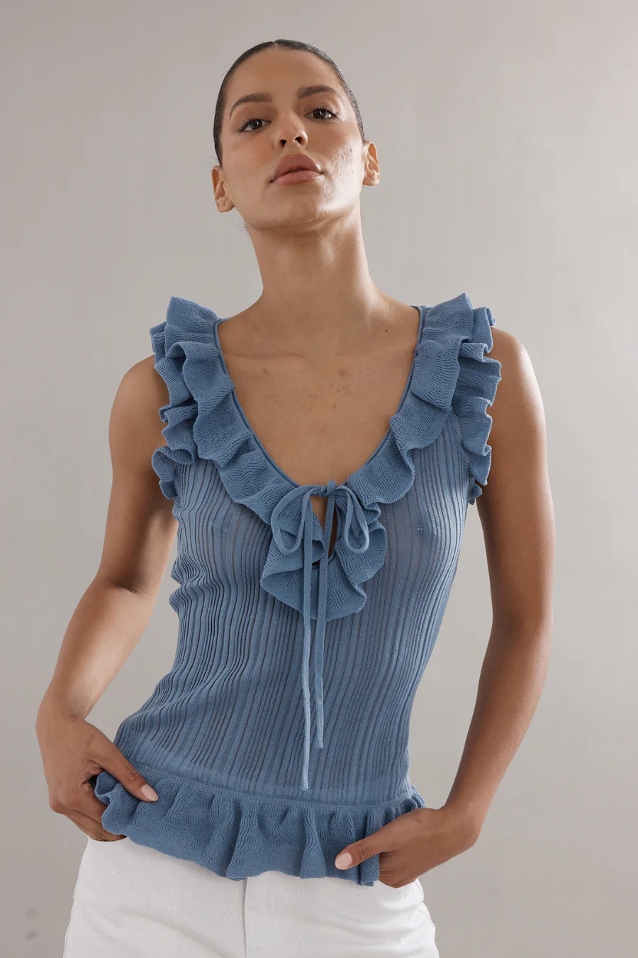 Darwin Tank Blue - Image 4