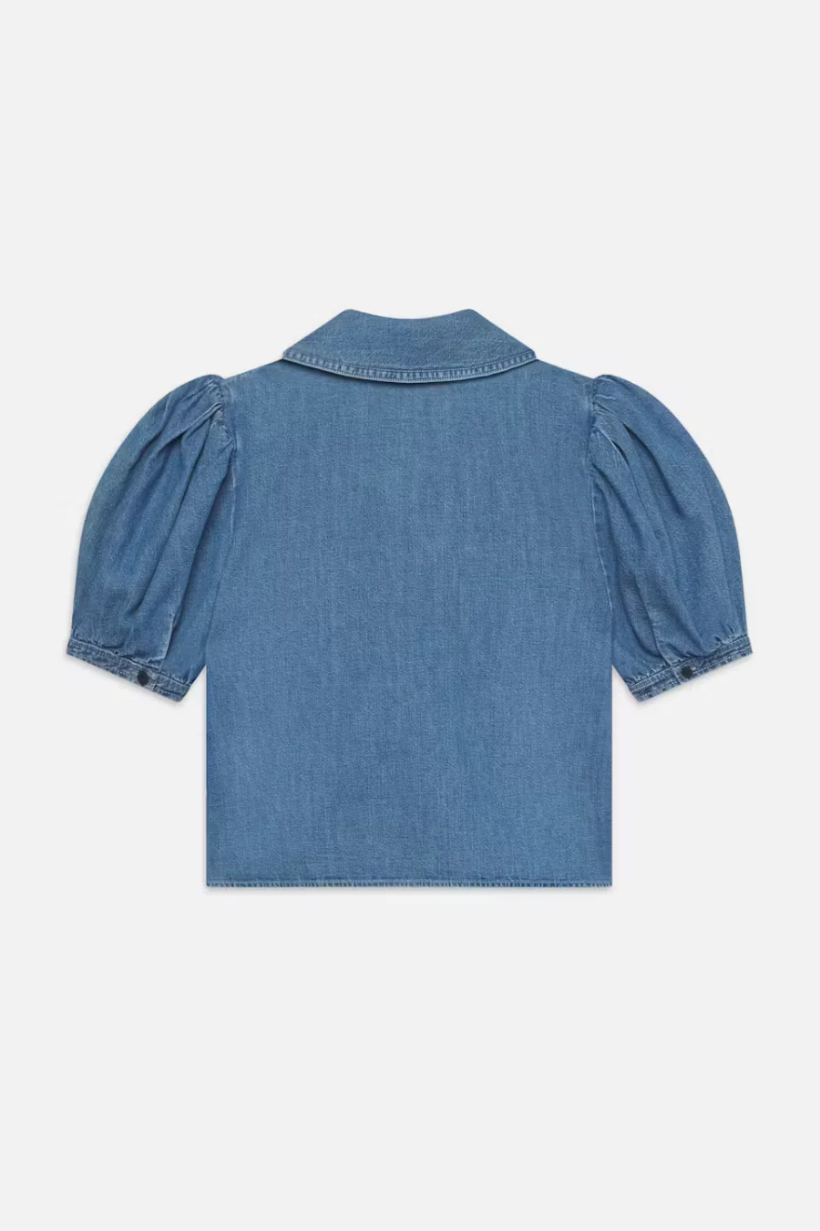 Denim Sailor Blouse - Image 3