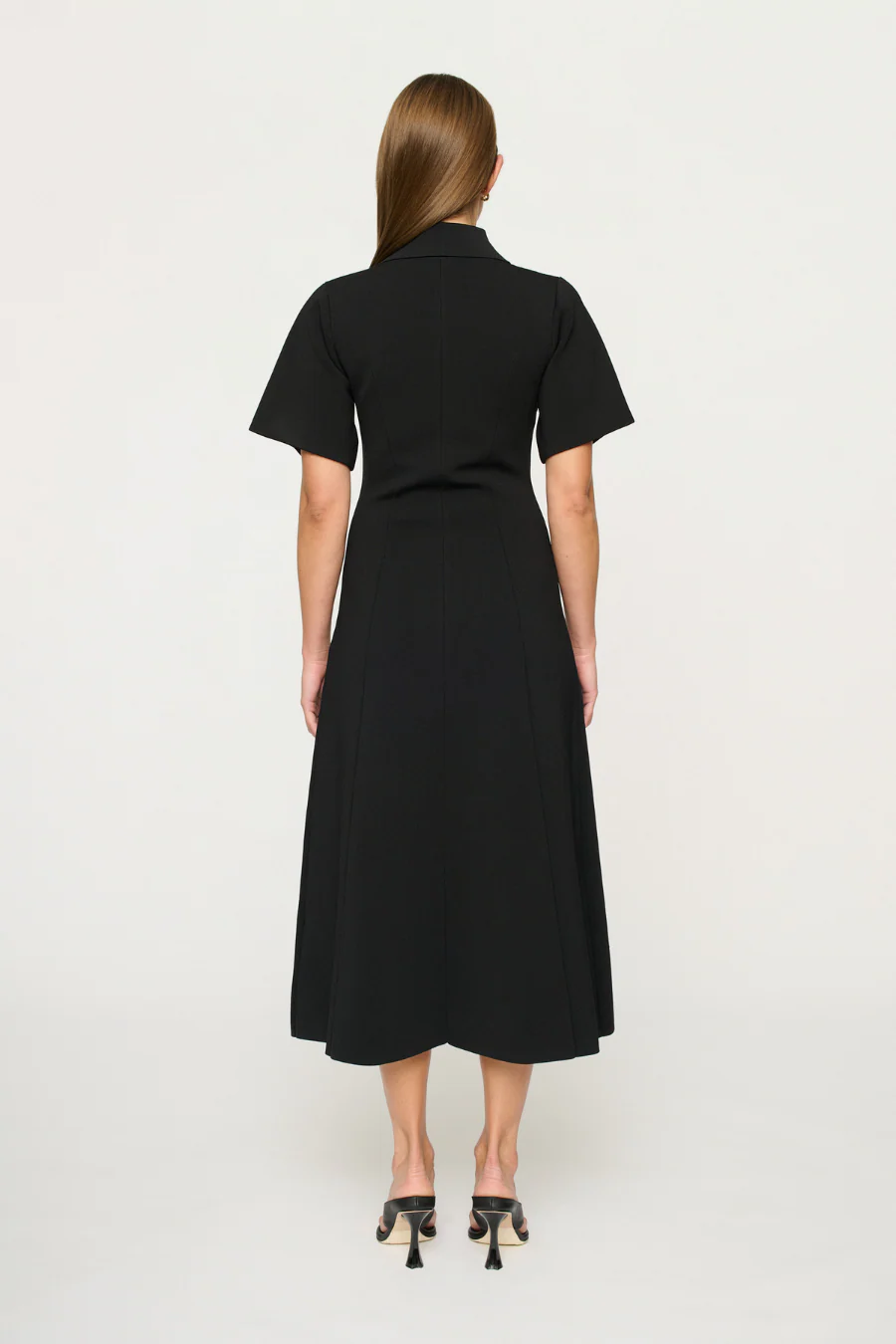 Dimitri Knit Dress Black - Image 4