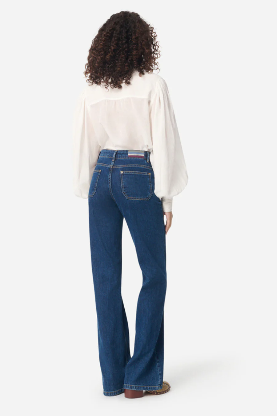 Dompay Flare Jeans Royal - Image 2