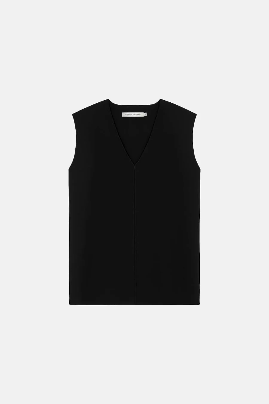Donatello Knit Vest Black - Image 4