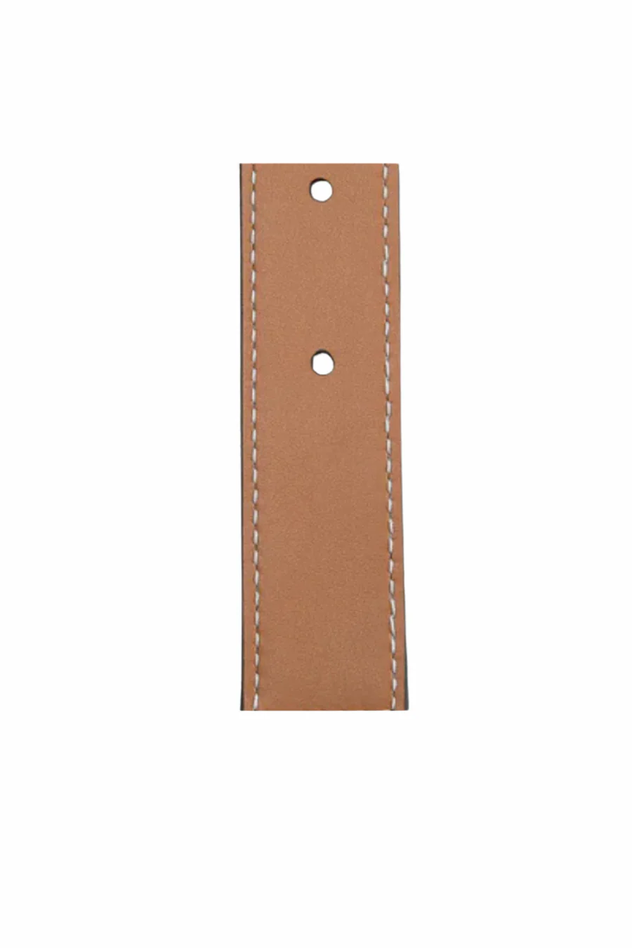 Double-Sided Smooth Leather Belt Black/Tan/Silver - Image 3