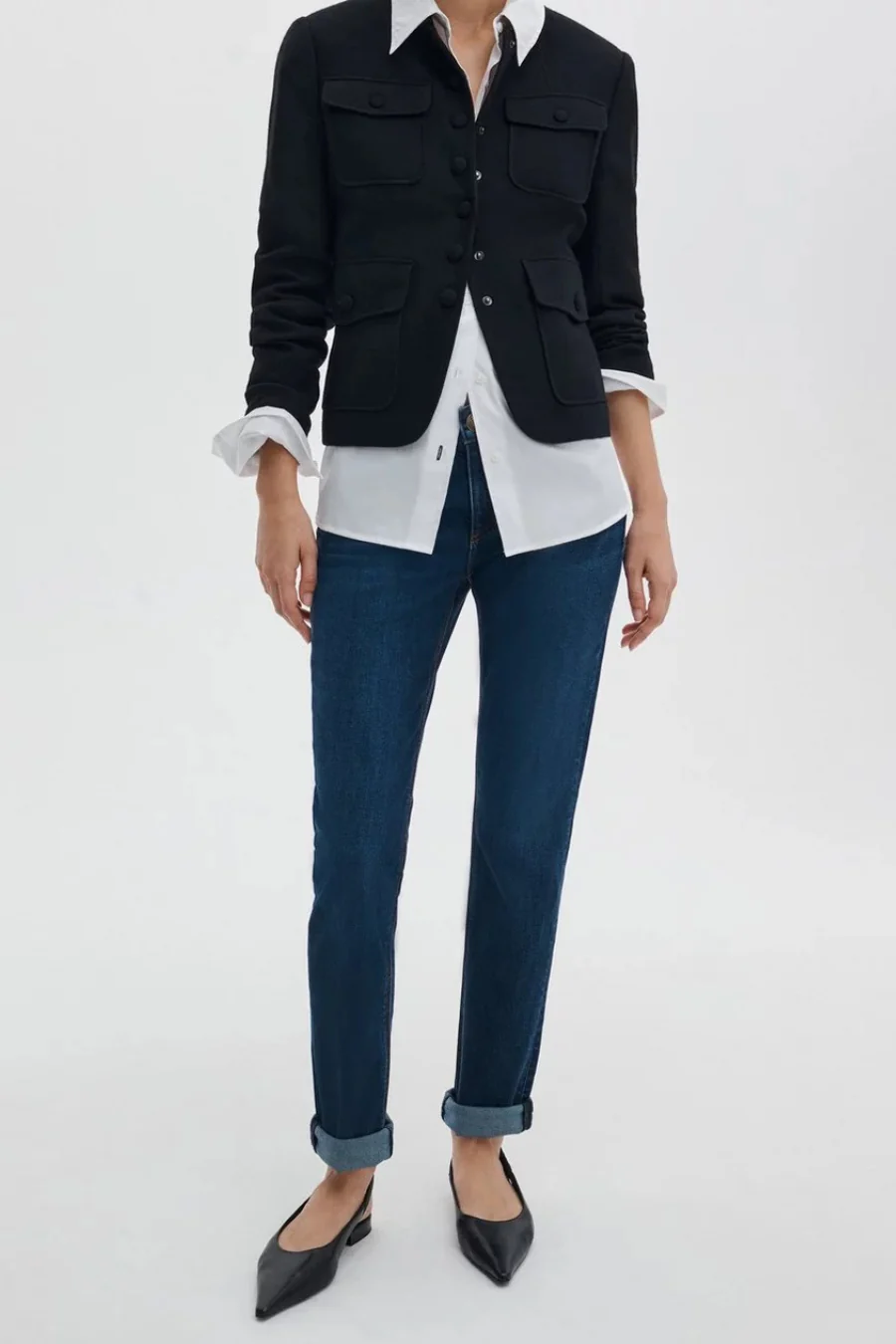 Dre Ankle Boyfriend Jeans Alba - Image 3