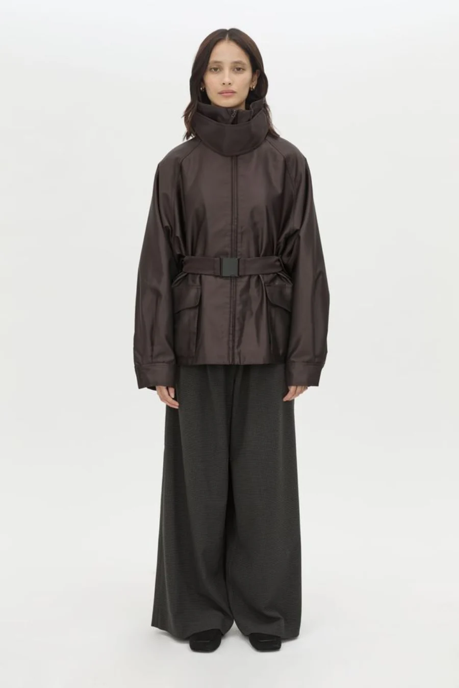 Drea Puffer Jacket Espresso