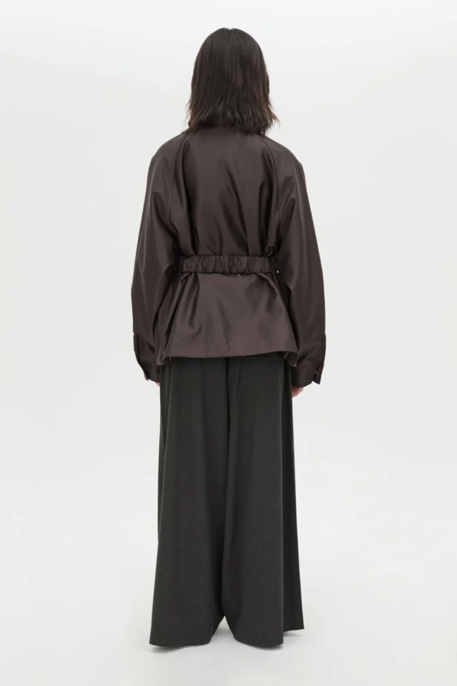 Drea Puffer Jacket Espresso - Image 2