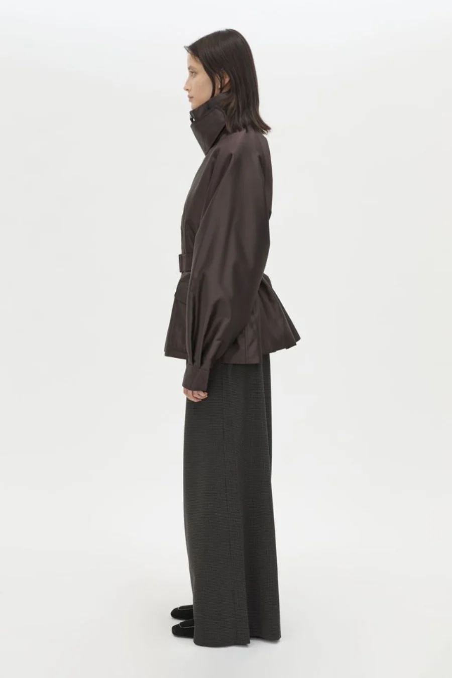Drea Puffer Jacket Espresso - Image 3