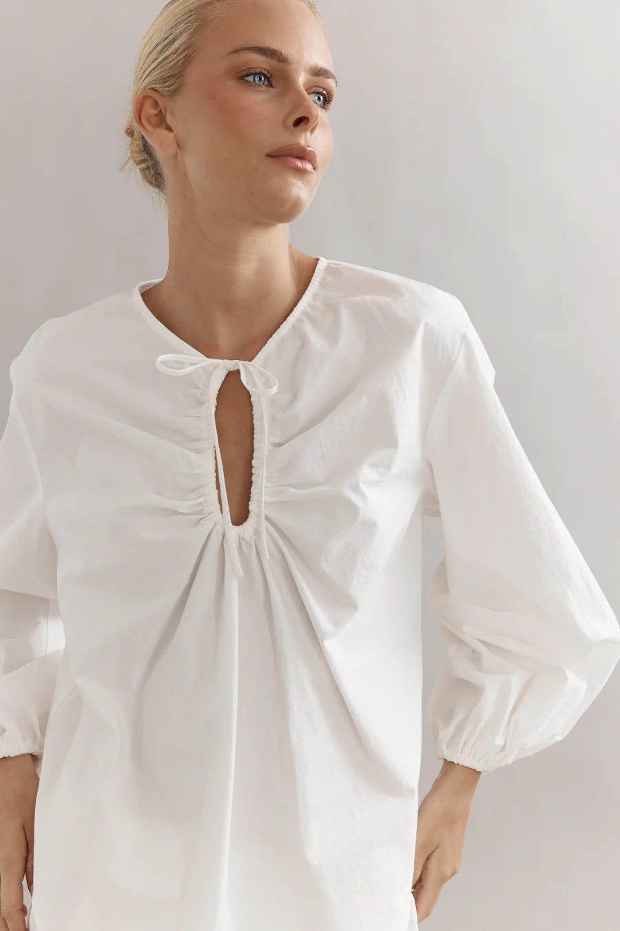 Drew Blouse White - Image 4