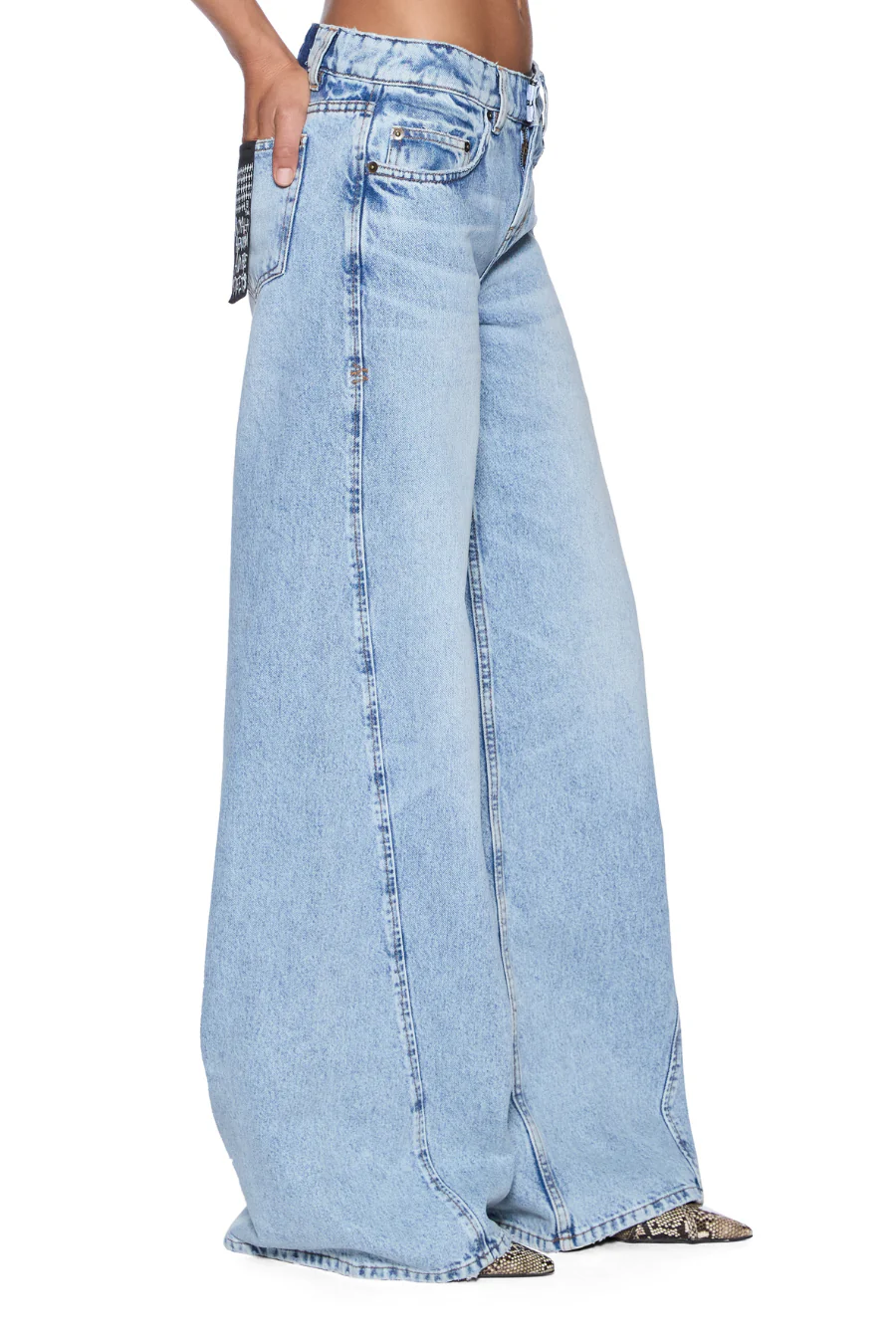 Dropout Jean Flight Blue - Image 3