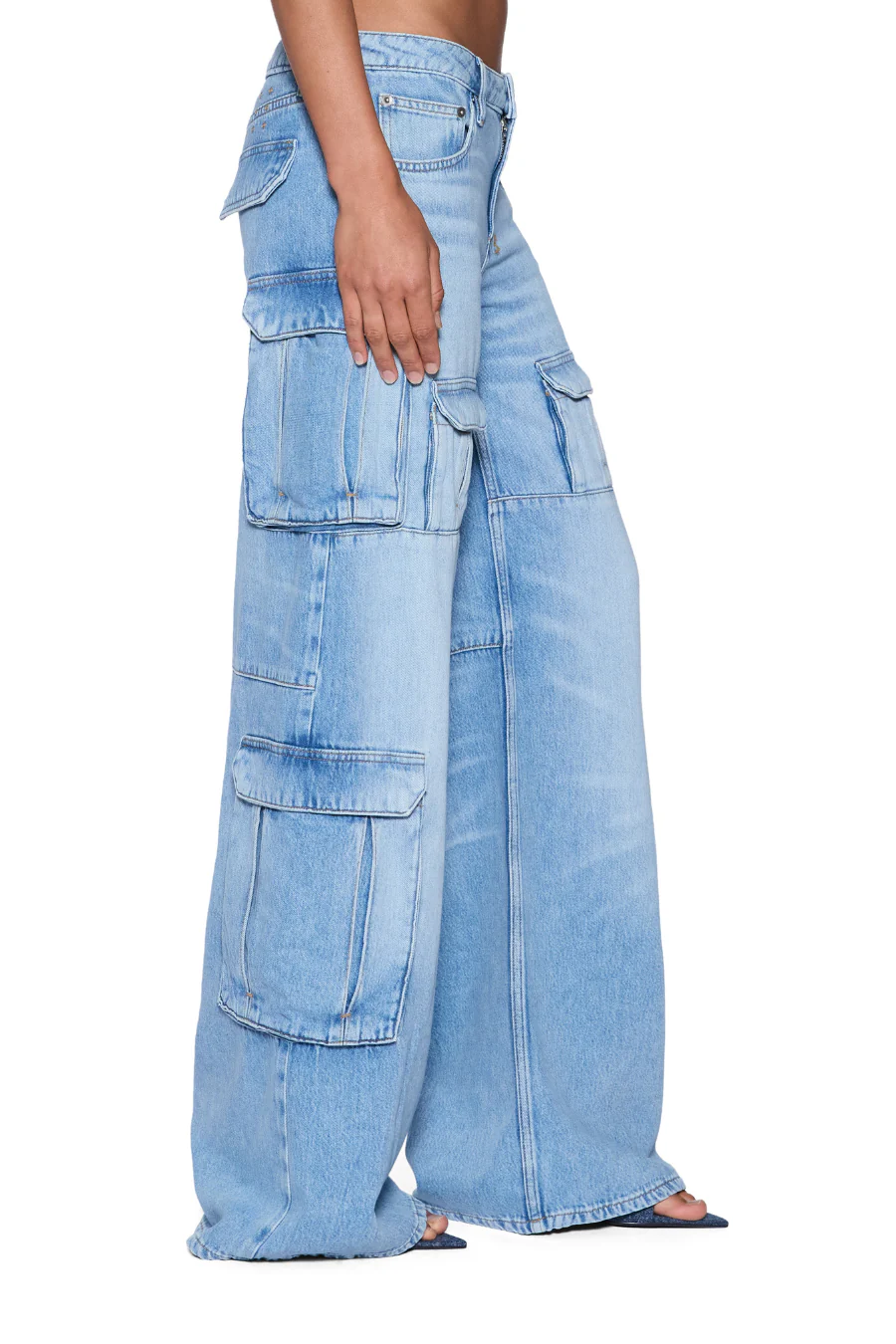 Dropout Low Rise Cargo Jean Spirit - Image 3