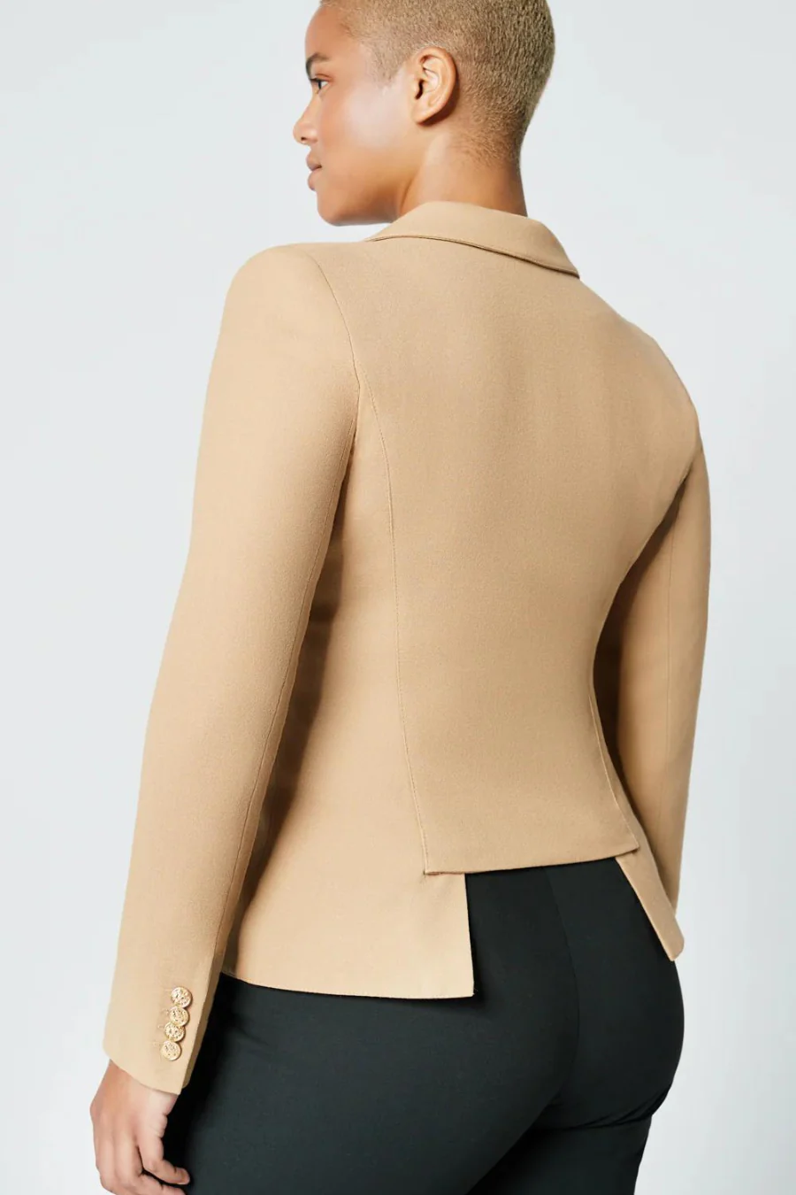 Classic Duchess Blazer Camel - Image 10