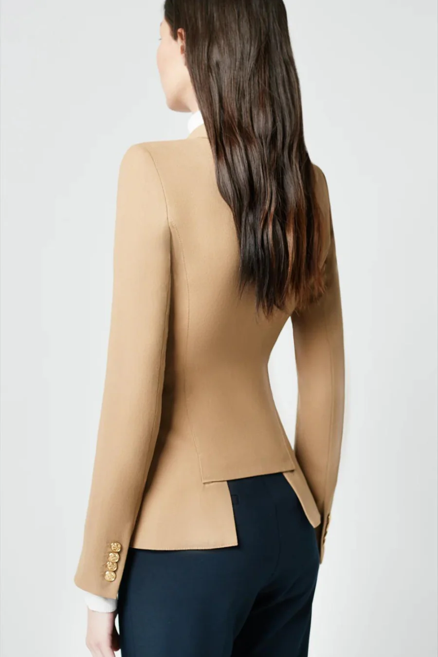 Classic Duchess Blazer Camel - Image 8