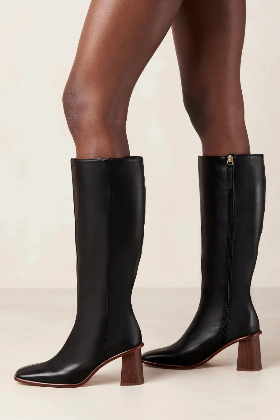 East Leather Boots Black - Image 2