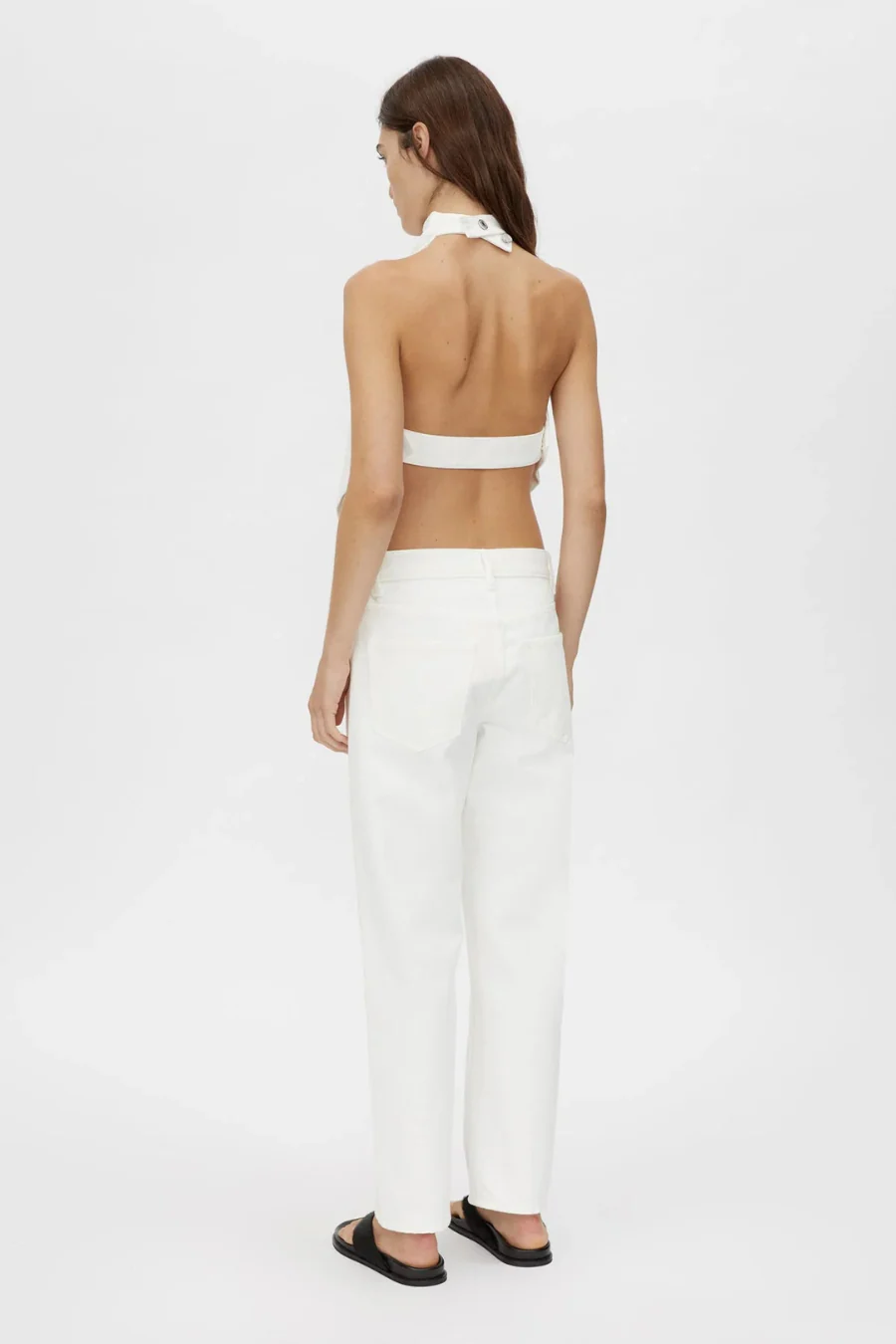 Eleni Denim Top Salt - Image 2