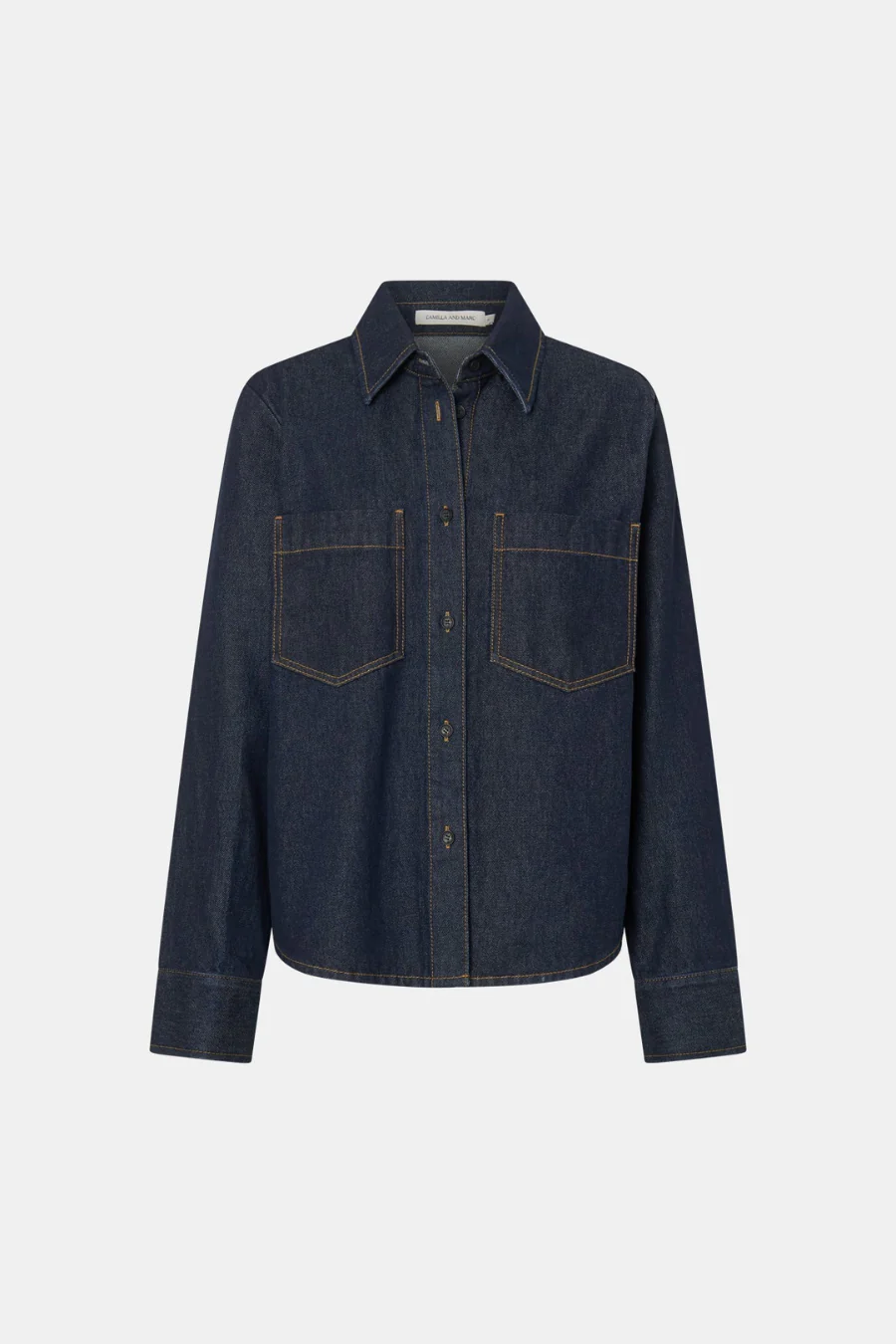 Elian Denim Shirt Indigo - Image 3