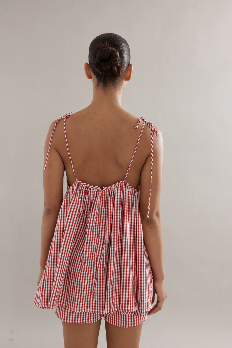 Esther Top Red Gingham - Image 4