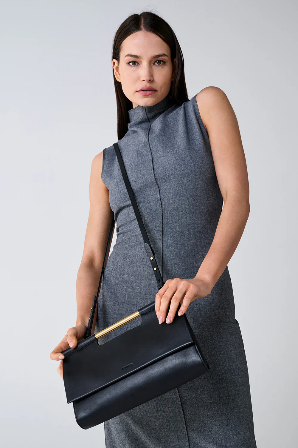 Eve Clutch Bag Black - Image 9